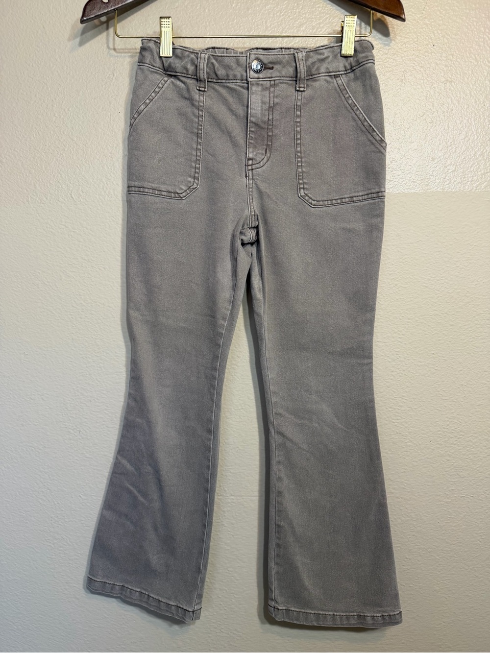 Girls Cat & Jack Flared Denim Pants 10